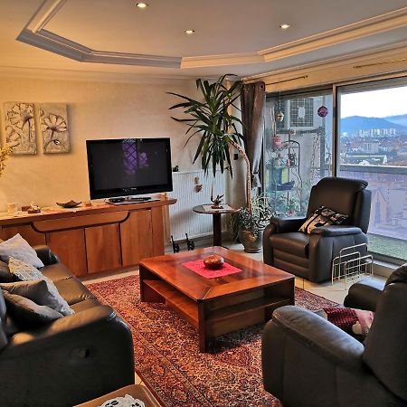 Bel Appartement Avec Vue Splendide Sur Toute La Ville De Colmar - Parking Gratuit Exterior foto