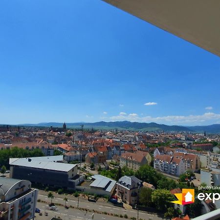 Bel Appartement Avec Vue Splendide Sur Toute La Ville De Colmar - Parking Gratuit Exterior foto